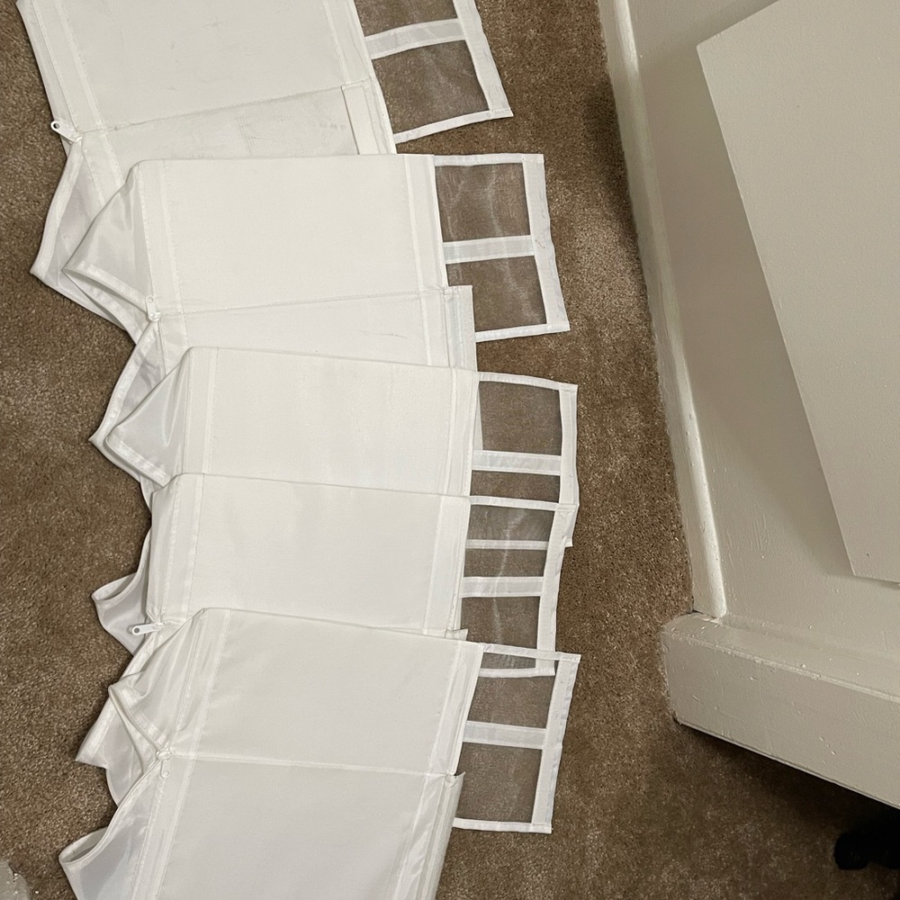 White Storage Organizers